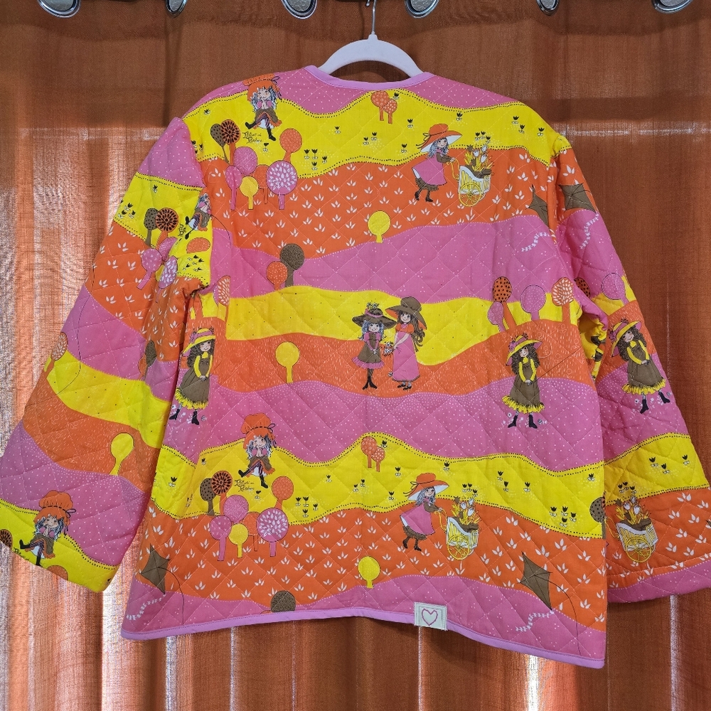 Colorful Quilted Jacket - Picture 2 of 7